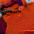 The Aura Jumper where warm meets whimsy. Uniquely constructed unisex jumper.