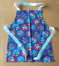 Purple Pirate Pinny age 2-6 approximately - Image 2