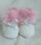Baby Girls Booties size 0-3 months