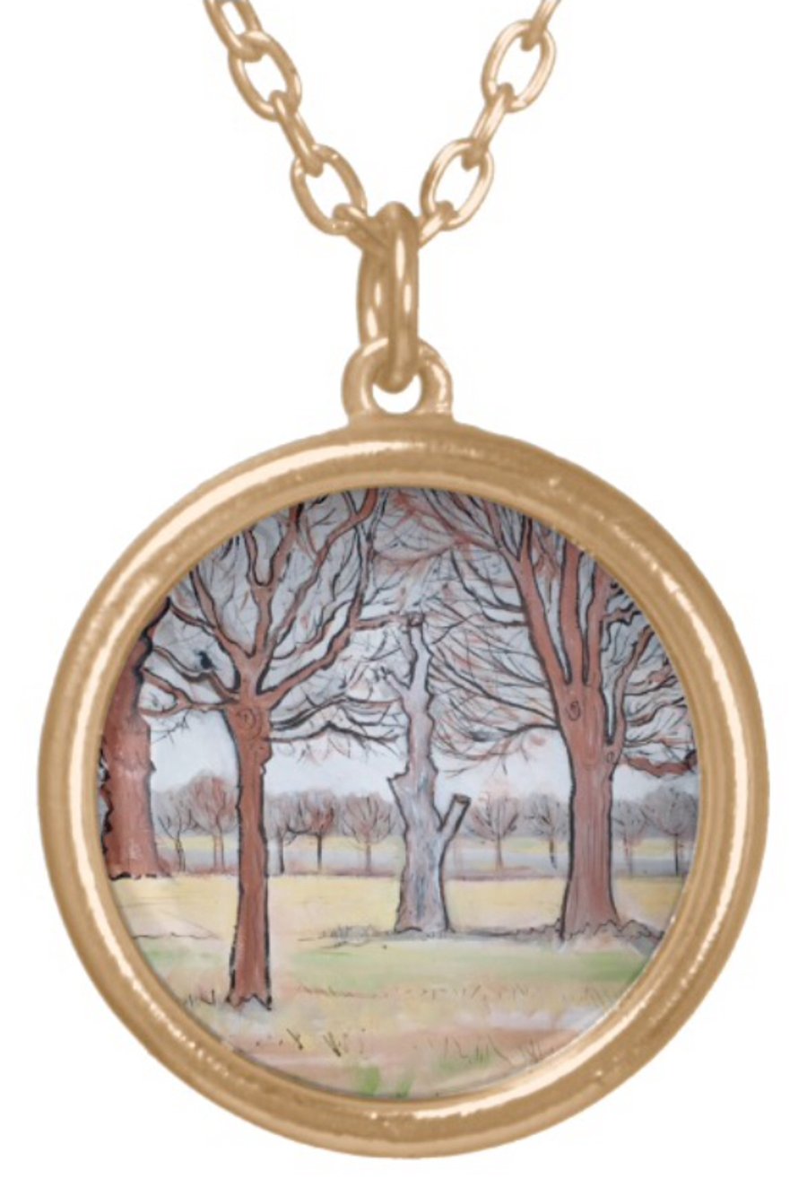 Beautiful Pendant featuring the design ‘Midwinter’
