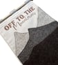 Mountain View "Off to the Mountains" - Wall Hanging, Banner - Image 1