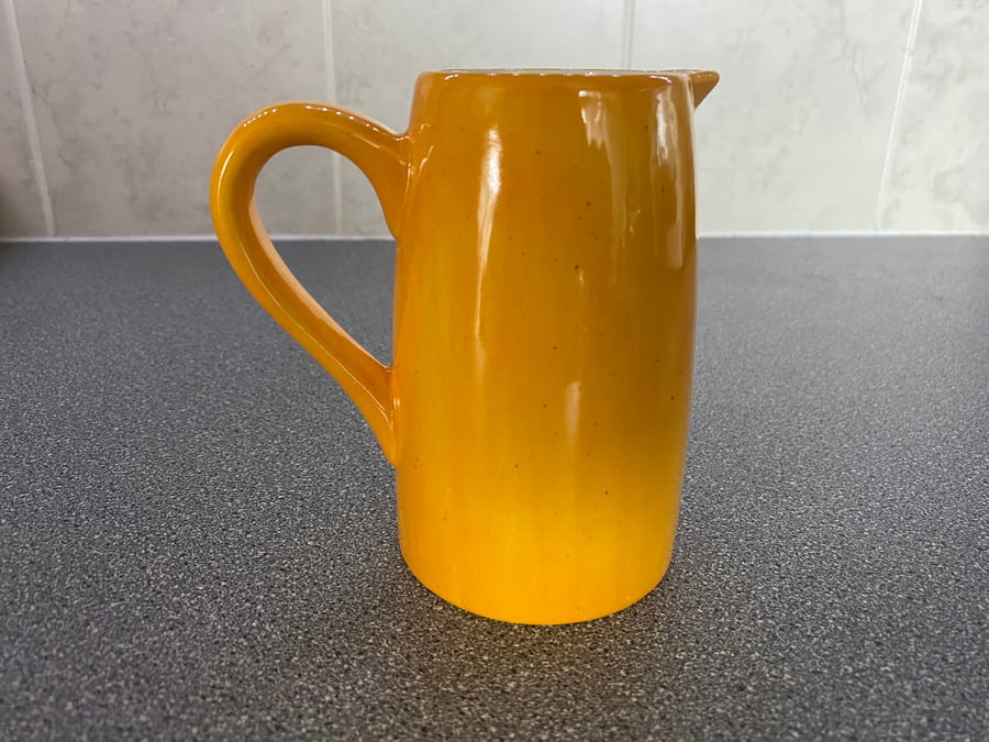 Yellow Milk Jug 