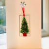  Keepsake Fused glass Christmas card