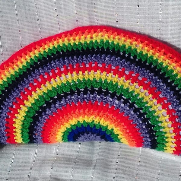 Rainbow Cushion - 50% of sale to charity 