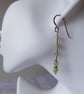 Peridot and Sterling Silver Earrings - Image 5