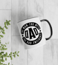 The Man The Myth The Bad Influence - Dad Logo Mug: Funny Father's Day Gift