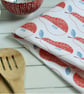 Red Pear Tea Towel - Image 2