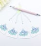 Whale Gift Tags - set of 4 tags - Image 1