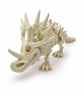 Massive Flexible Triceratops Skeleton Fidget Toy 3D Printed Articulated Dinosaur