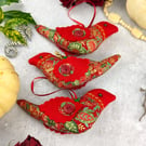 Sarisa Red Hanging Birds