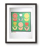Retro Flower Garden - green - Image 2