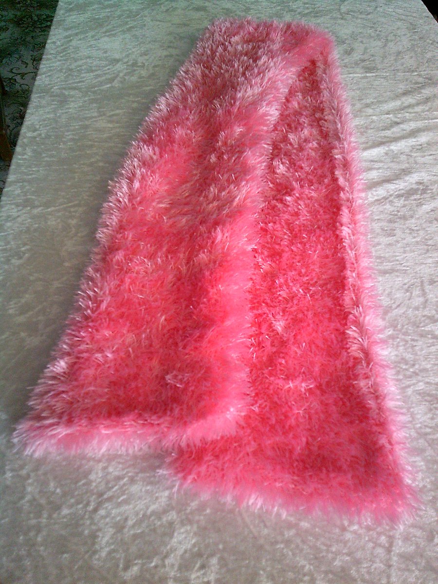 Raspberry Pink Scarf