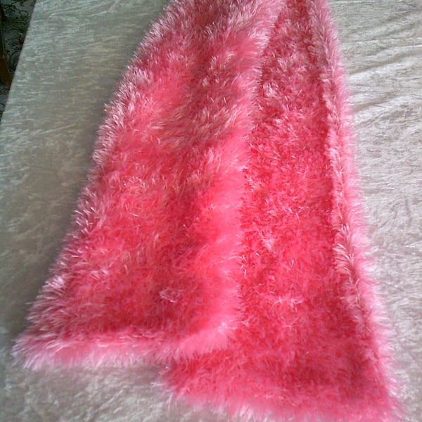 Raspberry Pink Scarf