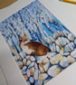Fox Art Print - Fox painting print - Image 5