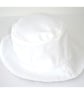 Sun Hat Bucket Hat Taupe and White Floral Reversible Summer Hat - Image 7