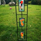 glass mosaic feature