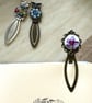 Vintage bead and ceramic bookmark handmade  - Image 5
