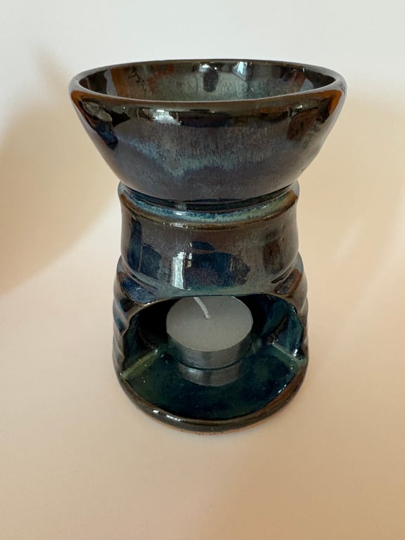 Ocean Blue Ceramic Oil Burner