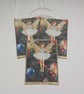 CHRISTMAS GIFT  TAGS  ( set of 3 ) vintage-style .Flower Fairy. Christmas tree.  - Image 2
