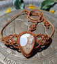 Cobra Jasper Macrame Necklace  - Image 5