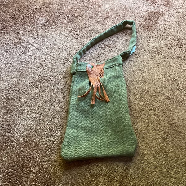 Tweed handbag