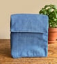 Denim Handmade Insulated Lunch bag