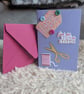 Birthday card - bright sewer's delight - Image 2