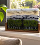 A Day Out in Abstract Fuse Glass Free Standing Panel - Image 3