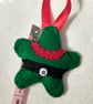 Handmade elf star personalised decoration - Image 3