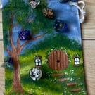 Dice and trinkets bag: Hobbiton