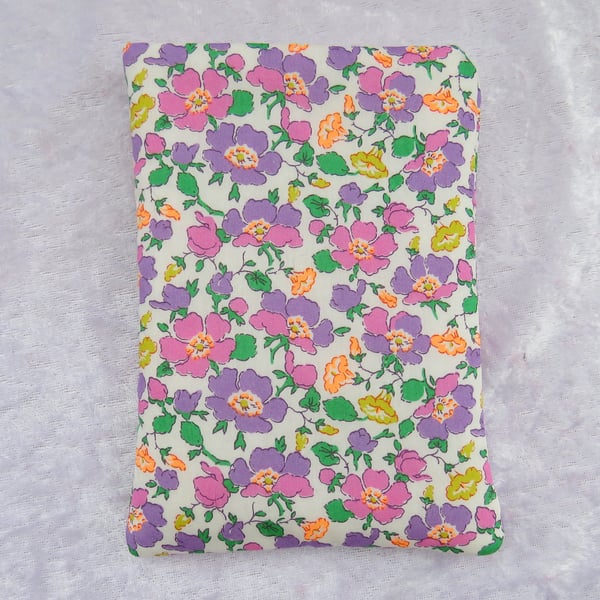 Passport Cover made from Liberty Tana Lawn, floral