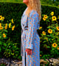 Handmade Liberty of London Lantana Dressing Gown – Cosy Winter Robe in Floral - Image 4