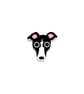 Whippet Brooch - Handmade - Image 3