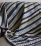 Crochet blanket blues and greens - Image 2
