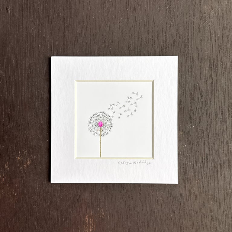 October Birthstone Wish 5" x 5"