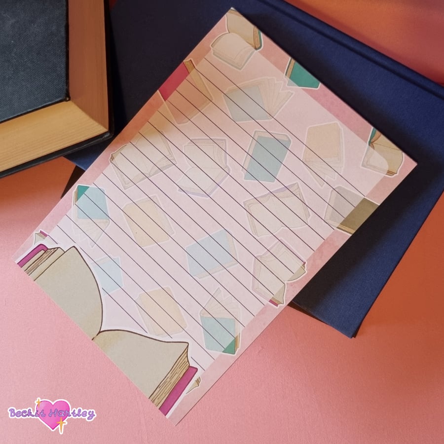 Read More Notepad - A5 Lined Notepad - Gifts, Stationery