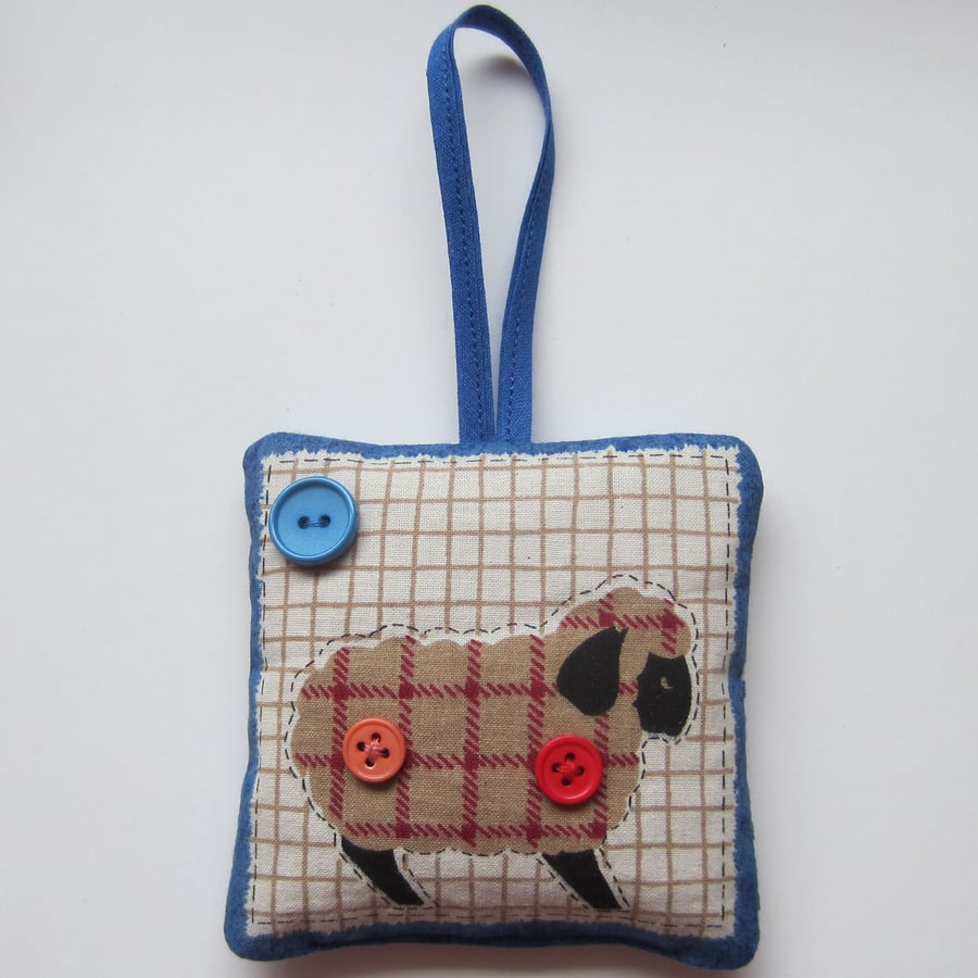 Sheep Lavender Bag with Hanging Loop