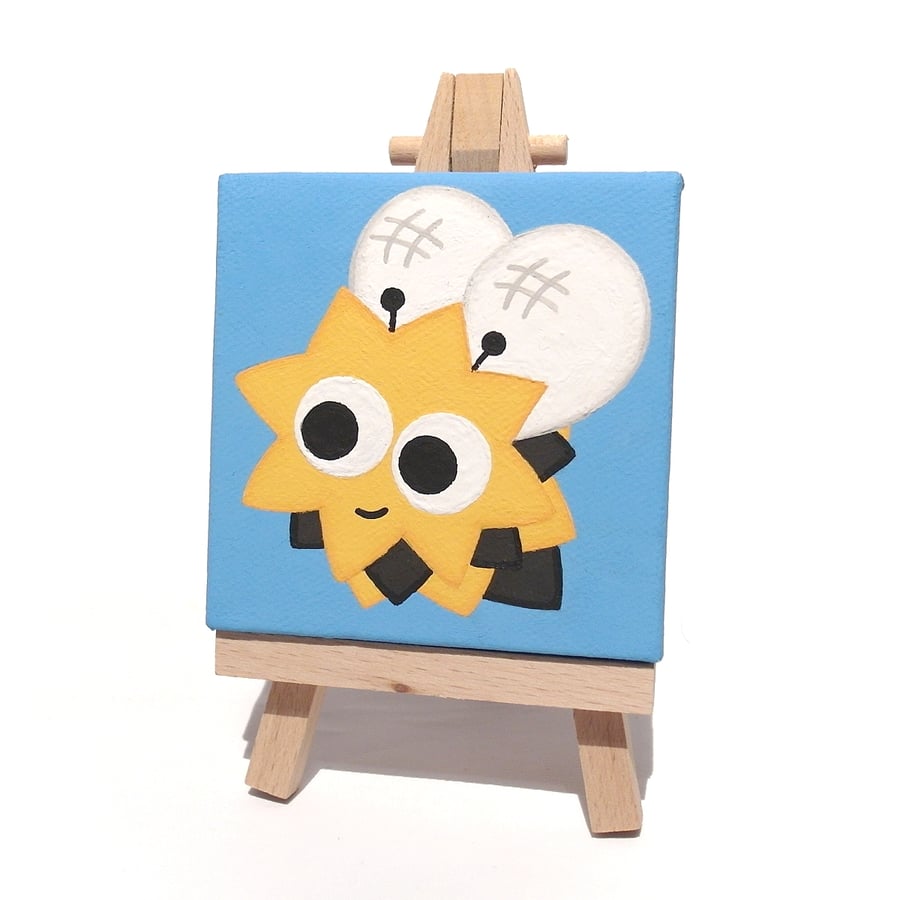 Bee Mini Canvas Art