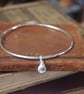 Silver Bangle, Pebble Bangle - Image 1