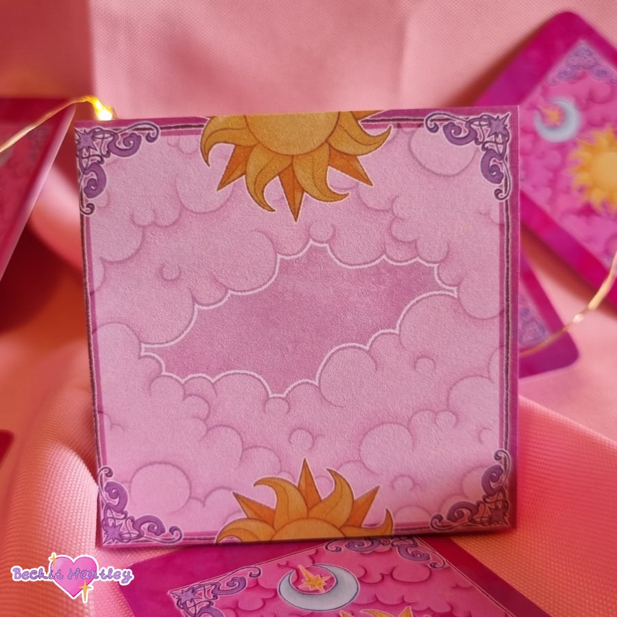 Tarot Sticky Notes, Memo pad - Stationery Gifts - Notes