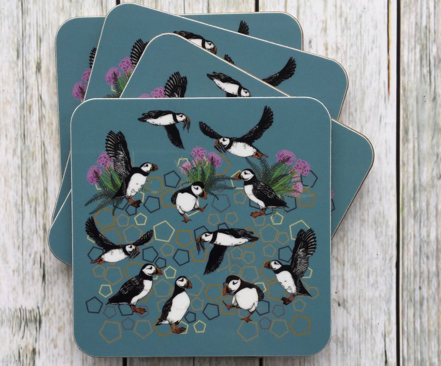 Puffin Coaster