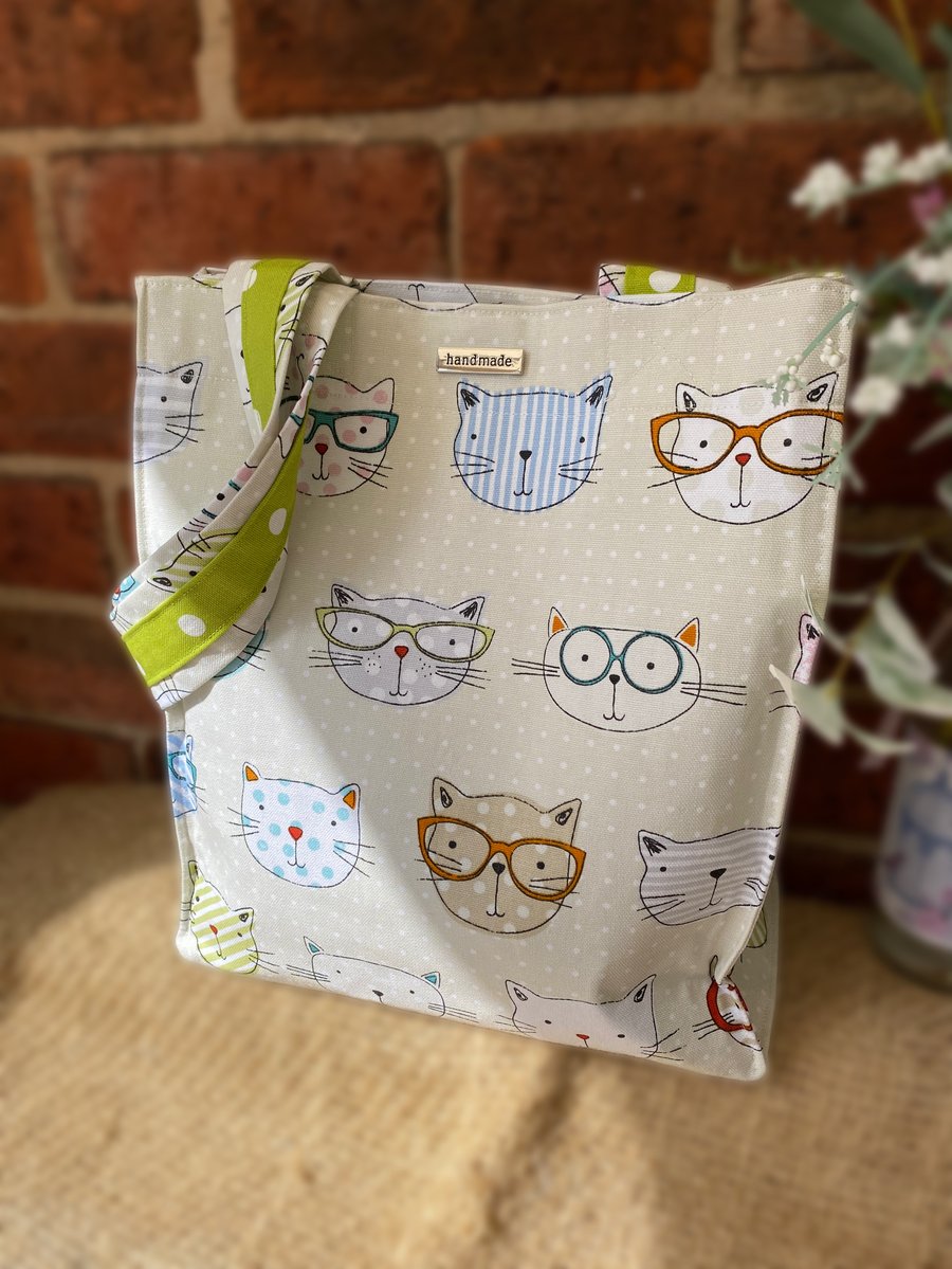 Cool Cats Organiser Tote Bag