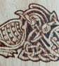 Pyrography Celtic knotwork wooden serving or chopping board - Image 5