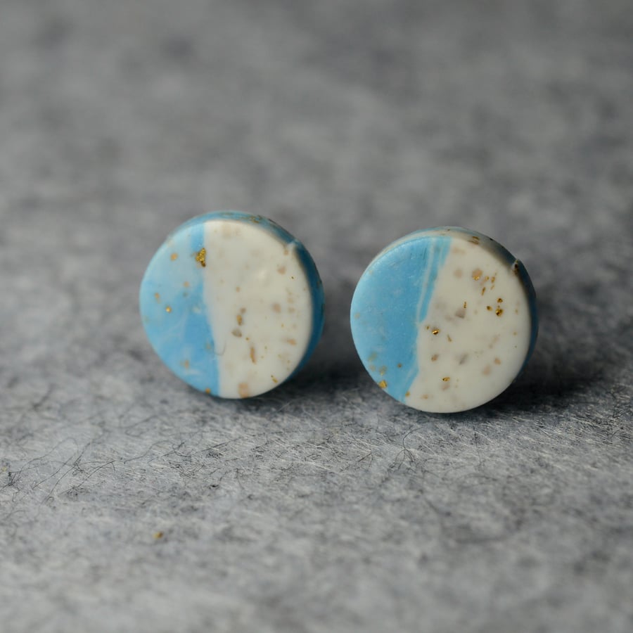Simple Polymer Clay Earrings 