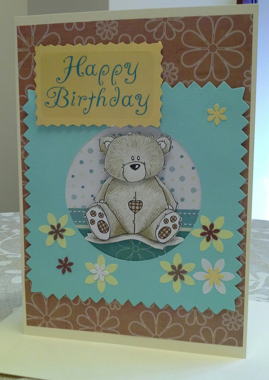 'Forever Friends ' Birthday Card large A5 Size