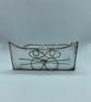 Stained glass business card holder - cat face (various colours)