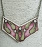Pyrography mistletoe pendant - Image 1