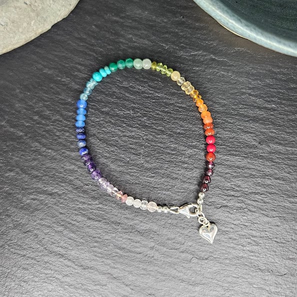 Rainbow Gemstone Bracelet