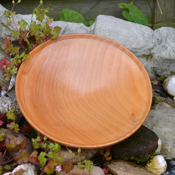 Ash shallow bowl.