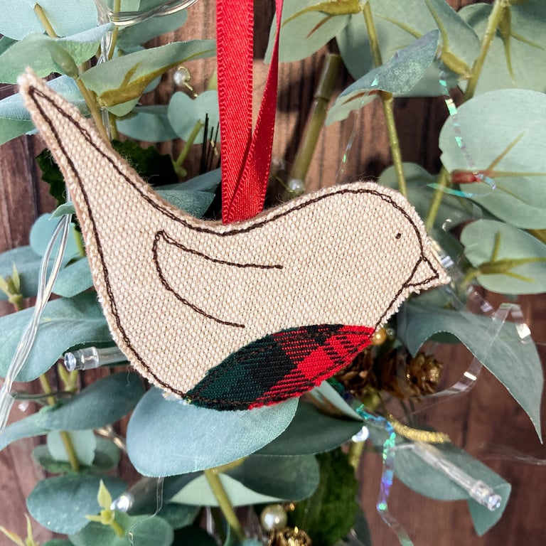 Keepsake Robin Decoration - Option to Personalise
